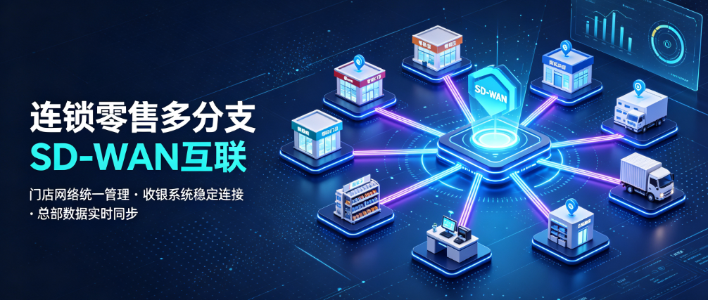 连锁零售多分支 SD-WAN 互联